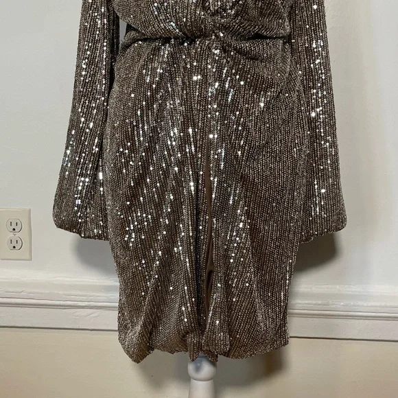 FASHION NOVA Sugar Free Sequin Dress BNWT - Picture 6 of 10